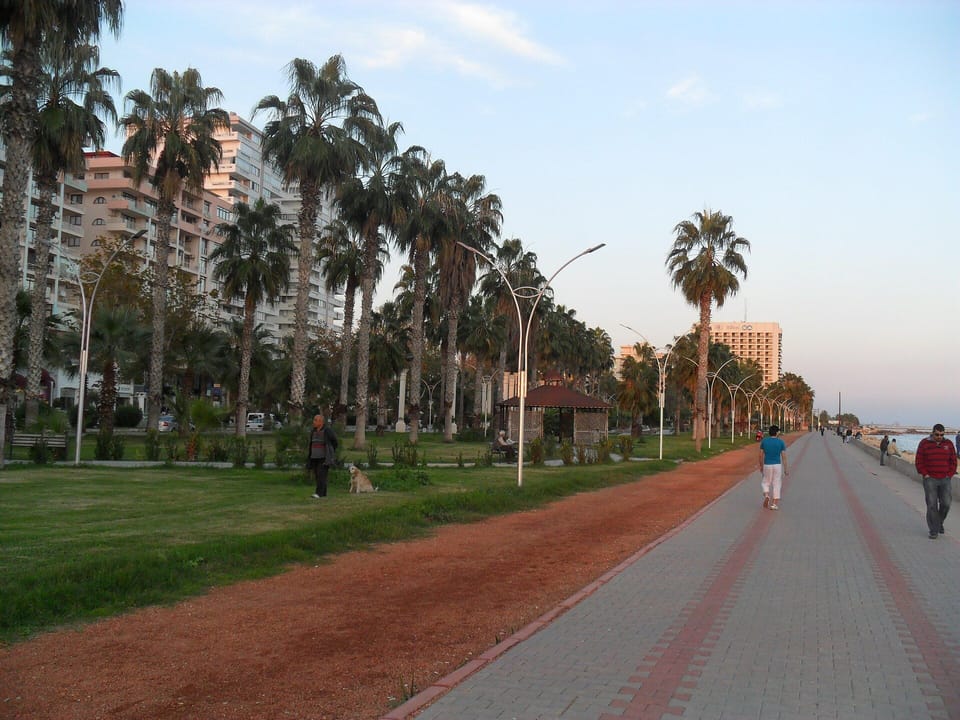 Yenişehir sahil yolu